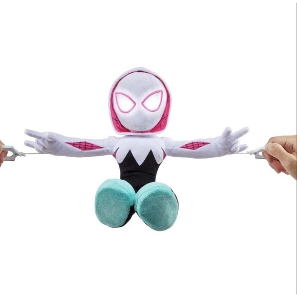 Marvel Spider-Man City Swinging Ghost Spider - Spider Gwen- Lights & Sounds Work - Picture 2 of 3